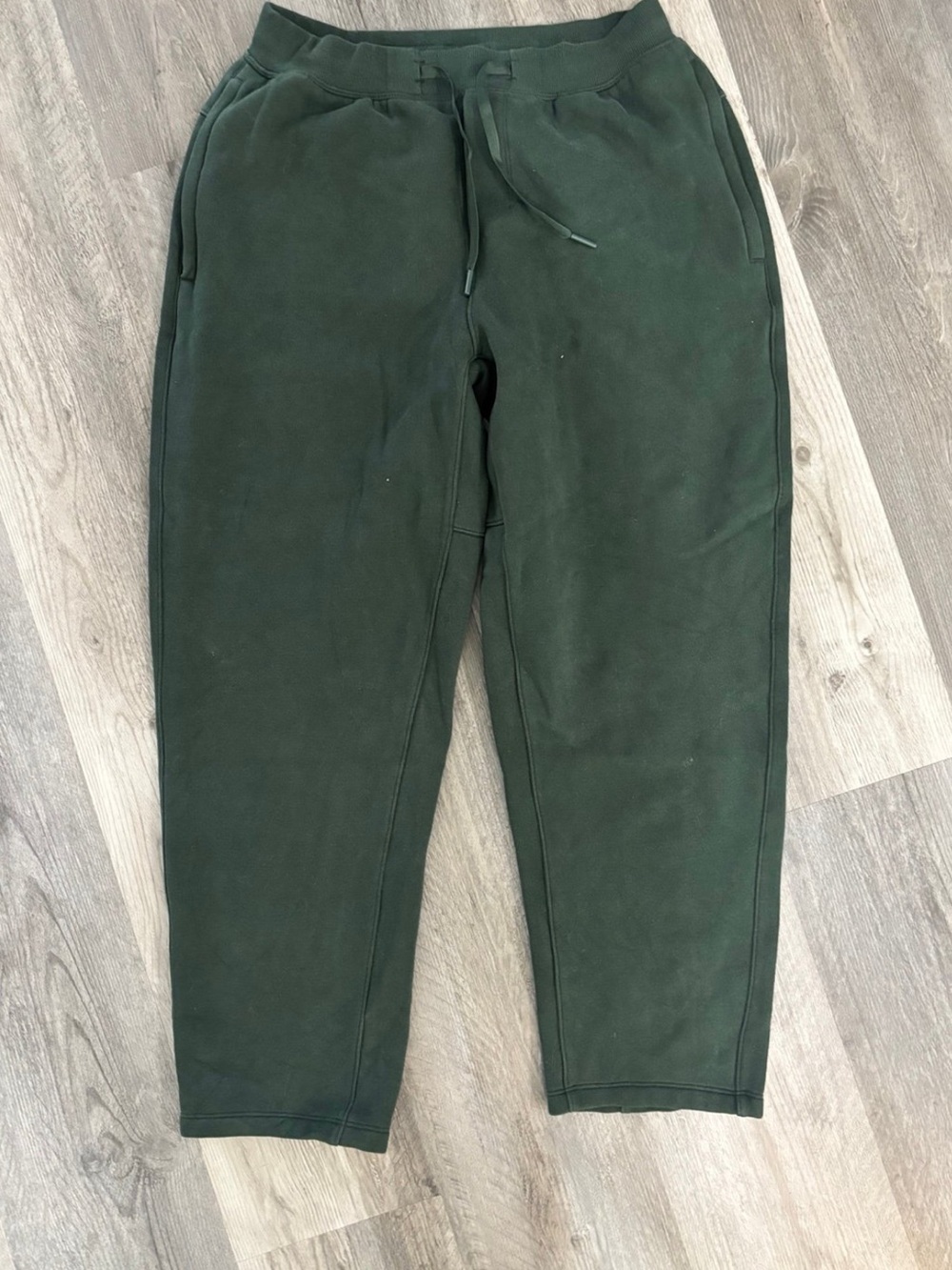lululemon athletica Men's Forest Green Drawstring Joggers